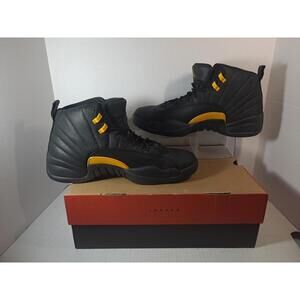 Air Jordan 12 Retro Black Taxi Size 14